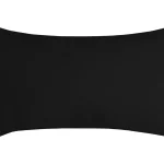 Pernă decorativă Nelson 30X50 cm, culoare negru, 100% poliester