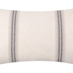 Pernă decorativă Montauban 40X60 cm, culoare alb/antracit, 100% bumbac