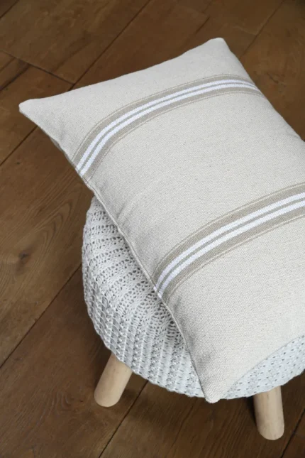 Pernă decorativă Montauban 40X60 cm, culoare alb, 100% bumbac - imagine 2