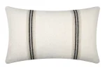 Pernă decorativă Montauban 40X60 cm, culoare alb/negru, 100% bumbac