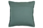 Pernă decorativă Helios 45X45 cm, culoare gri verde, 100% bumbac - imagine 4