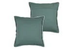Pernă decorativă Helios 45X45 cm, culoare gri verde, 100% bumbac - imagine 3