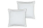 Pernă decorativă Helios 45X45 cm, culoare alb, 100% bumbac - imagine 3