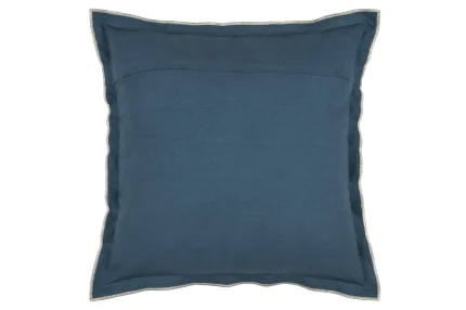 Pernă decorativă Helios 45X45 cm, culoare albastru, 100% bumbac - imagine 4