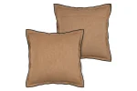 Pernă decorativă Helios 45X45 cm, culoare cappuccino, 100% bumbac - imagine 3