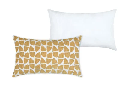 Pernă decorativă Pa×ton 30X50 cm, culoare muștar, 100% poliester - imagine 3