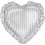 Pernă decorativă Josephine 45X45 cm, culoare bej, 55% bumbac 45% poliester