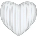 Pernă decorativă Josephine 45X45 cm, culoare crem, 55% bumbac 45% poliester