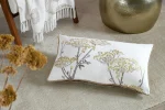 Pernă decorativă Oriana 40X70 cm, culoare auriu, 55% bumbac 45% poliester - imagine 2