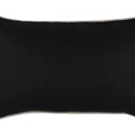 Pernă decorativă Duo 30X50 cm, culoare negru/in, 100% bumbac