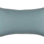 Pernă decorativă Duo 30X50 cm, culoare bleu/perlă, 100% bumbac