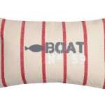 Pernă decorativă Pampelonne 30X50 cm, culoare roșu, 100% bumbac