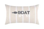 Pernă decorativă Pampelonne 30X50 cm, culoare alb, 100% bumbac