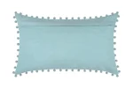 Pernă decorativă Sanchez 30X50 cm, culoare bleu, 100% bumbac - imagine 4