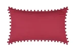 Pernă decorativă Sanchez 30X50 cm, culoare roșu, 100% bumbac - imagine 4