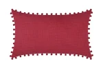 Pernă decorativă Sanchez 30X50 cm, culoare roșu, 100% bumbac