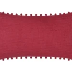 Pernă decorativă Sanchez 30X50 cm, culoare roșu, 100% bumbac