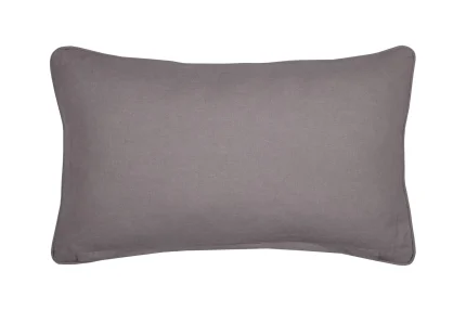 Pernă decorativă Coline 30X50 cm, culoare greige, 100% bumbac - imagine 4
