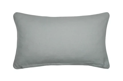 Pernă decorativă Coline 30X50 cm, culoare gri deschis, 100% bumbac - imagine 4