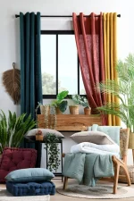Pernă decorativă Coline 30X50 cm, culoare gri deschis, 100% bumbac - imagine 6