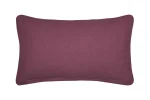 Pernă decorativă Coline 30X50 cm, culoare vișiniu, 100% bumbac - imagine 4