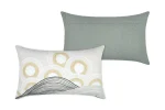 Pernă decorativă Yuki 30X50 cm, culoare natural, 100% bumbac - imagine 3