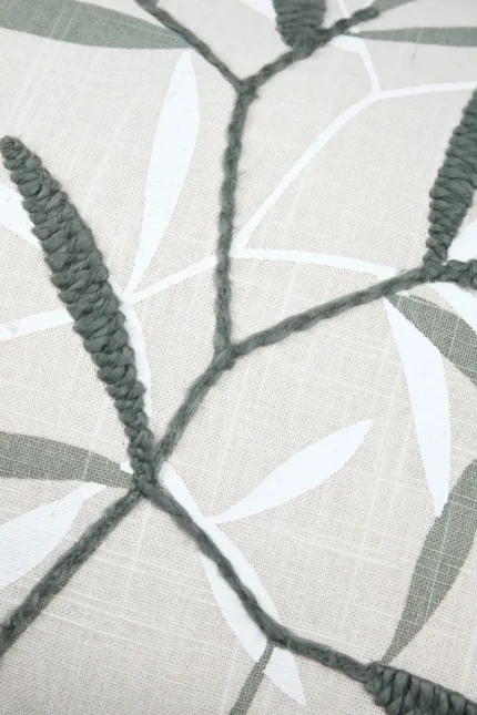 Pernă decorativă Yuki 30X50 cm, culoare jad, 100% bumbac - imagine 5