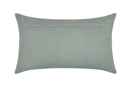 Pernă decorativă Yuki 30X50 cm, culoare jad, 100% bumbac - imagine 4