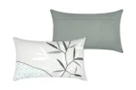 Pernă decorativă Yuki 30X50 cm, culoare jad, 100% bumbac - imagine 3