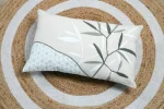 Pernă decorativă Yuki 30X50 cm, culoare jad, 100% bumbac - imagine 2