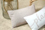 Pernă decorativă Dunes 30X50 cm, culoare natural, 55% bumbac 45% poliester - imagine 2
