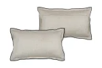 Pernă decorativă Aline 30X50 cm, culoare natural, 81% bumbac 19% in - imagine 3