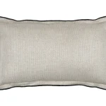 Pernă decorativă Aline 30X50 cm, culoare natural, 81% bumbac 19% in