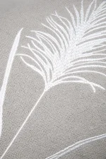 Pernă decorativă Pampa 30X50 cm, culoare natural, 55% bumbac 45% poliester - imagine 5
