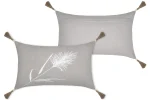 Pernă decorativă Pampa 30X50 cm, culoare natural, 55% bumbac 45% poliester - imagine 3
