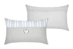 Pernă decorativă Josephine 35X60 cm, culoare crem, 55% bumbac 45% poliester - imagine 3