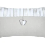 Pernă decorativă Josephine 35X60 cm, culoare crem, 55% bumbac 45% poliester