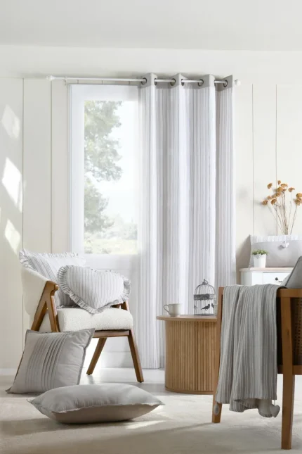 Pernă decorativă Josephine 35X60 cm, culoare crem, 55% bumbac 45% poliester - imagine 6