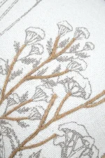 Pernă decorativă Oriana 30X50 cm, culoare natural, 55% bumbac 45% poliester - imagine 5