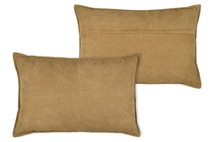 Pernă decorativă Dandy 40X60 cm, culoare cappuccino, 100% poliester - imagine 3