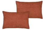 Pernă decorativă Dandy Roșcat 40X60 cm, culoare arămiu, 100% poliester - imagine 3