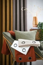 Pernă decorativă Dandy Roșcat 40X60 cm, culoare arămiu, 100% poliester - imagine 5