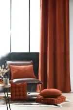 Pernă decorativă Dandy Roșcat 40X60 cm, culoare arămiu, 100% poliester - imagine 6