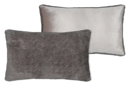 Pernă decorativă Harlow 50X80 cm, culoare greige, 100% poliester - imagine 3