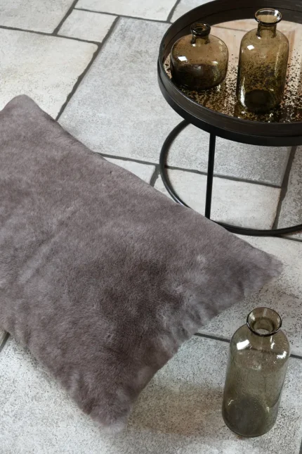 Pernă decorativă Harlow 50X80 cm, culoare greige, 100% poliester - imagine 2