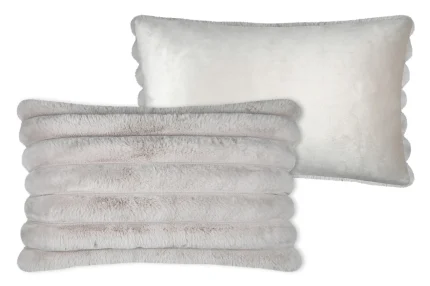 Pernă decorativă Polary 50X80 Cm, culoare crem, 100% poliester - imagine 3