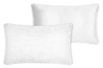 Pernă decorativă Cosylife 50X80 cm, culoare alb, 100% poliester - imagine 3