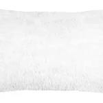 Pernă decorativă Cosylife 50X80 cm, culoare alb, 100% poliester