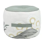 Pouf Yuki 40X30 cm, culoare gri verde