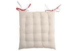 Pernă de scaun Duo Rosu/In 40X40 cm, culoare roșu/in, 100% bumbac - imagine 4